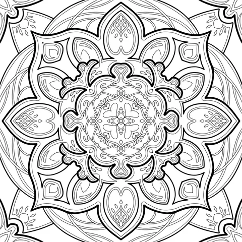Colorful Mandala Pattern