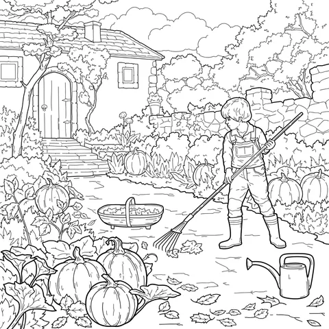 Little Boy in the Countryside
