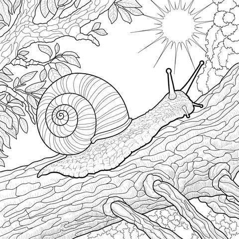 Snail on a Branch