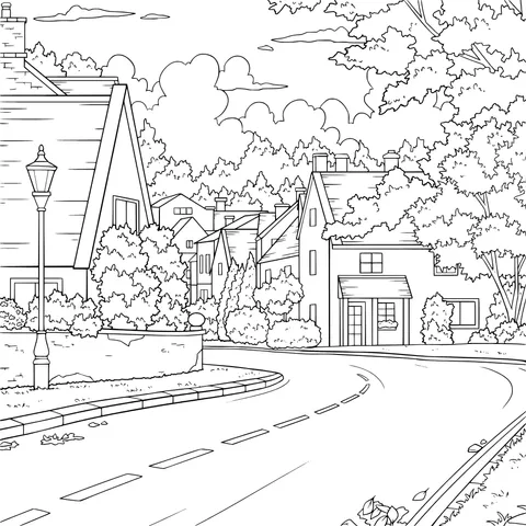 Quiet Street and Houses