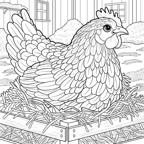 Hen in the Coop