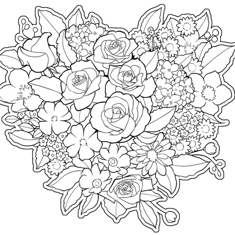 Heart - shaped Bouquet