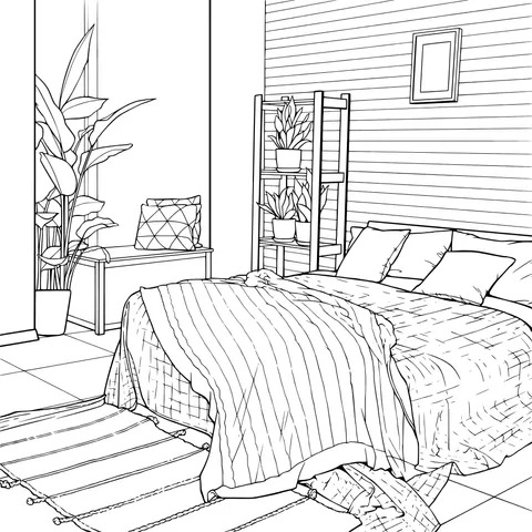 Cozy Bedroom Scene