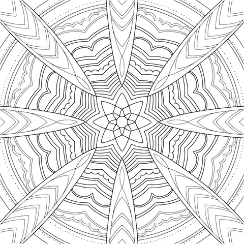 Colorful Mandala Pattern