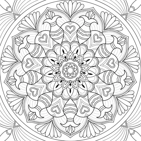 Colorful Mandala Pattern