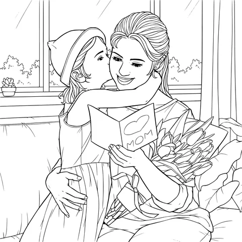 A Heart - warming Gift from the Child to the Mother