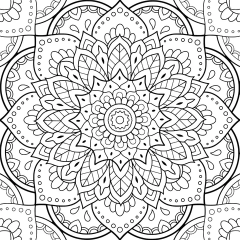 Colorful Mandala Pattern