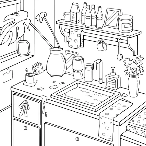 Messy Wash - basin