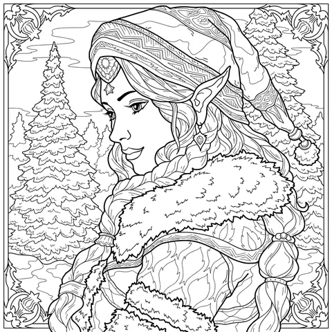 Winter Elf Maiden