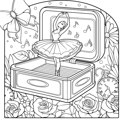 The Ballerina in the Music Box