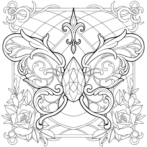 Gorgeous Butterfly Pattern