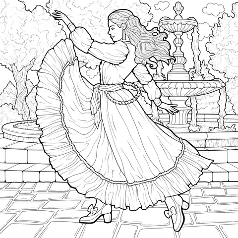 A Dancing Woman