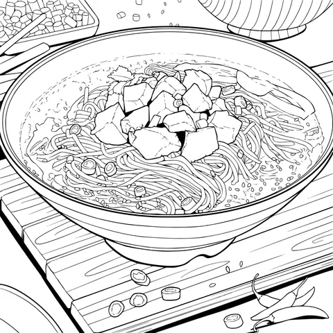 Delicious Braised Beef Noodles