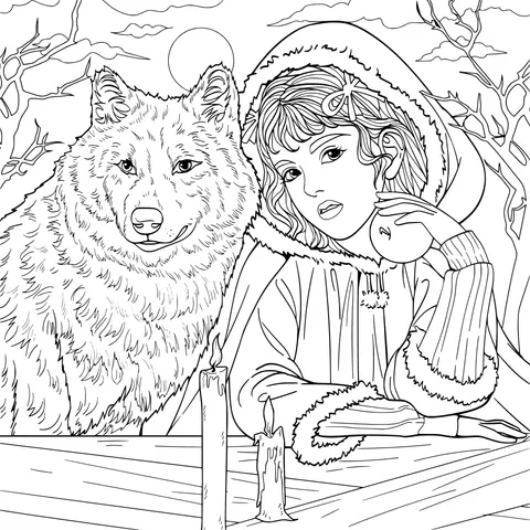 Little Red - Cap and the Wolf