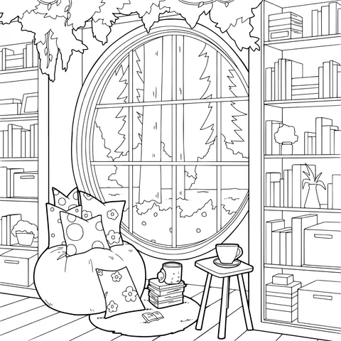 Cozy Reading Nook