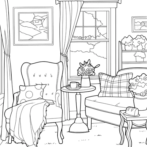 A Cozy Indoor Corner