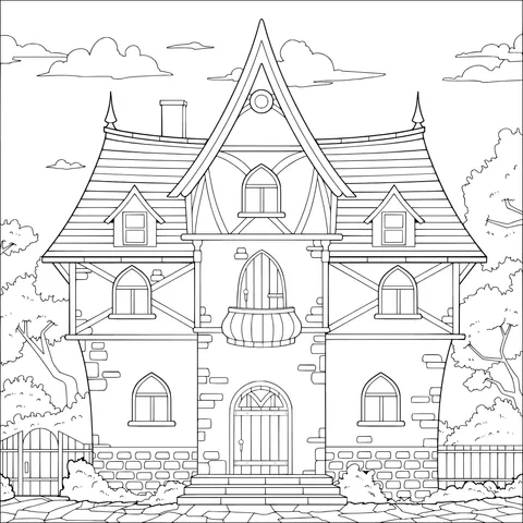 Fairy - tale Style House