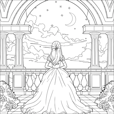 Princess under the Moon