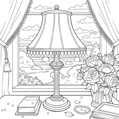 Cozy Scene by the Window