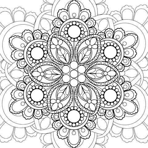 Colorful Mandala Pattern