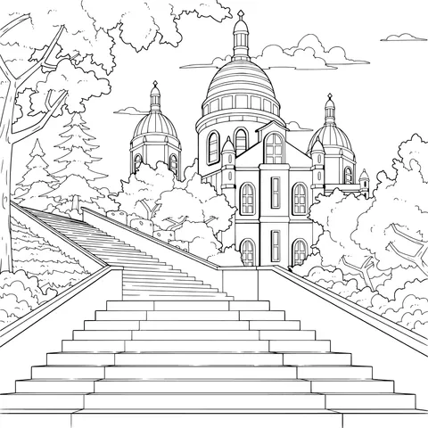 Stairway to a Beautiful Building