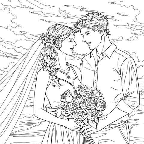 Lovers by the Sea