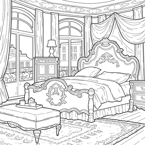 Luxurious Bedroom Scene