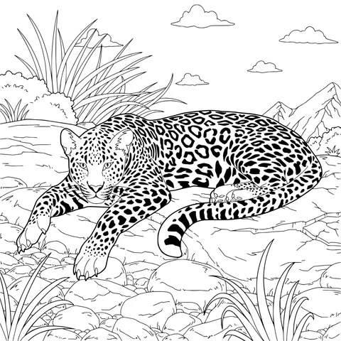 Resting Leopard