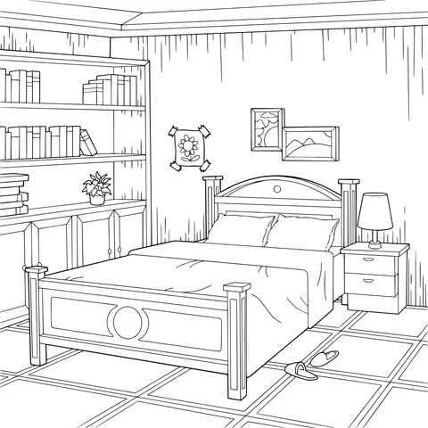 Cozy Bedroom Scene