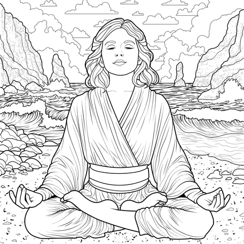 Woman in Meditation