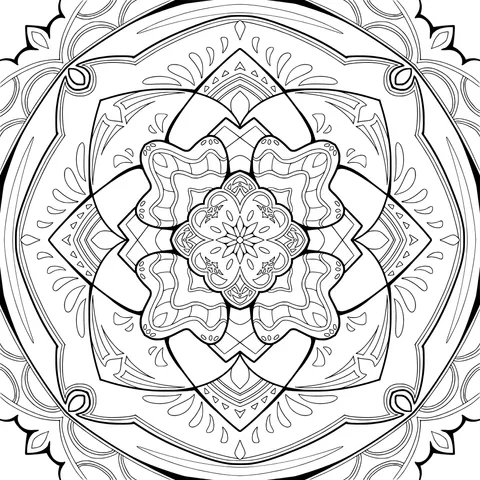 Colorful Mandala Pattern