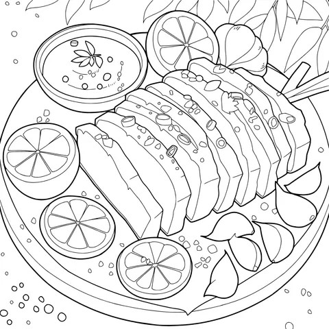 Delicious Grilled Meat Platter