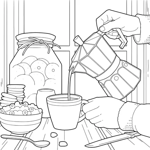 Cozy Coffee Time