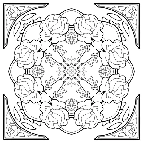 Exquisite Flower Pattern