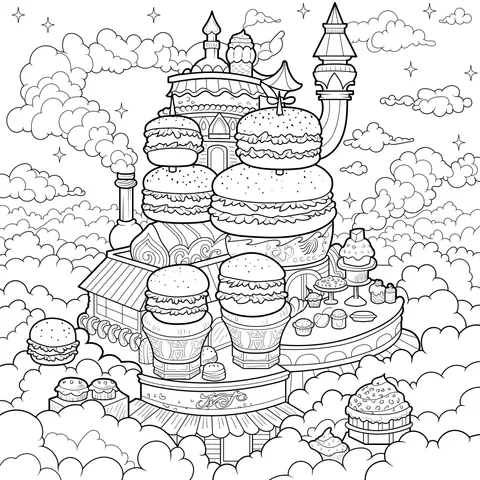 Fantasy Burger Castle