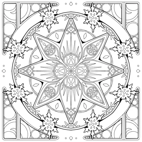 Exquisite Mandala Pattern