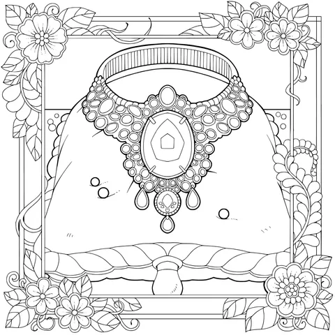 Gorgeous Gem - Embellished Necklace