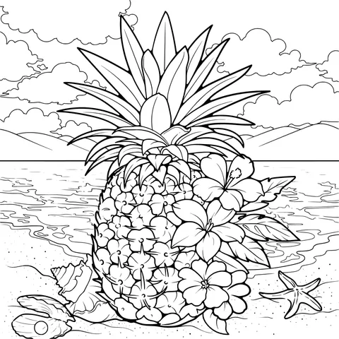 Pineapple by the Seaside