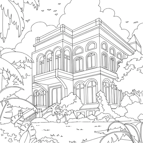 Exquisite Villa Landscape