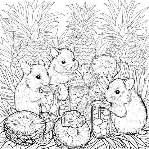Hamsters' Summer Party