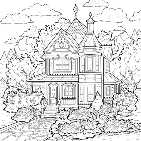 A Dreamy Cottage in the Forest