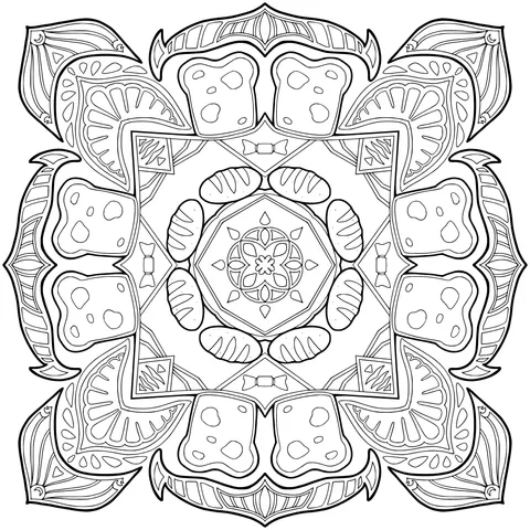 Exquisite Symmetrical Pattern