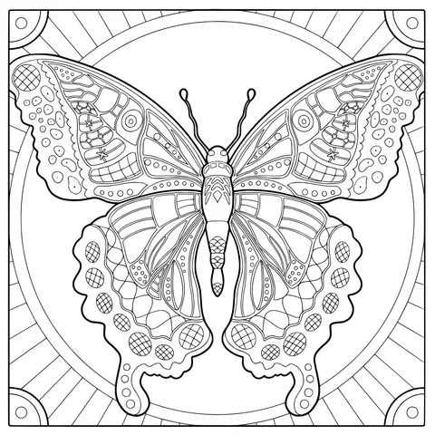 Exquisite Butterfly Pattern