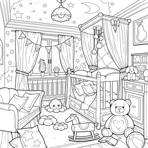 Adorable and Playful Children's Room