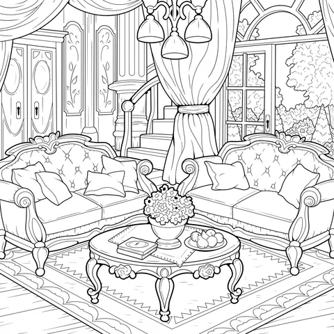 Cozy Living - room Scene