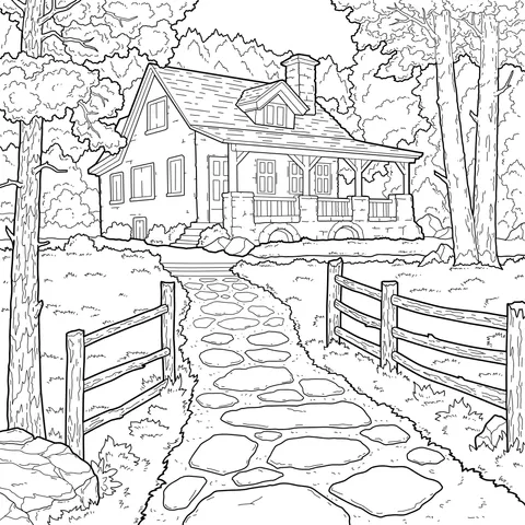 Cottage in the Woods