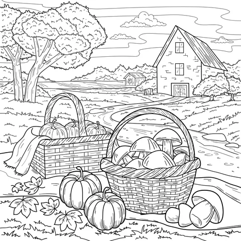 Autumn Rural Scene