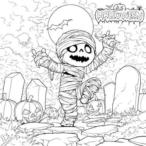 Halloween Little Mummy