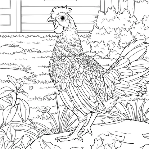 Beautiful Rooster