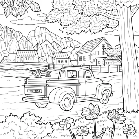 Autumn Rural Scenery